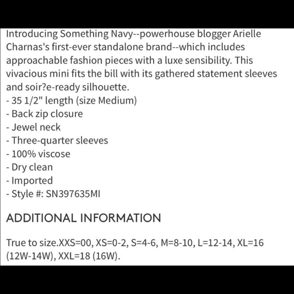 Something navy mini dress stripe red pink large - Picture 3 of 4